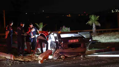 Aydın'da kahreden kaza: İki otomobil çarpıştı!