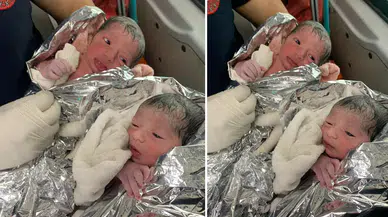 Doğum hastaneye yetişemedi: Şanlıurfa’da ambulans içinde ikiz bebek sürprizi!