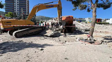 Kahramanmaraş'ta göçük meydana geldi