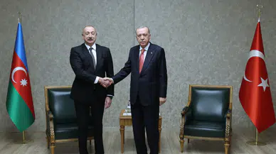Cumhurbaşkanı Erdoğan ile Azerbaycan Cumhurbaşkanı Aliyev bir arada!