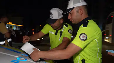 Kırıkkale’de drift yapan sürücüye 46 bin lira ceza!