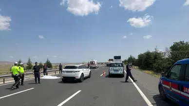 Otobanda korkunç kaza!