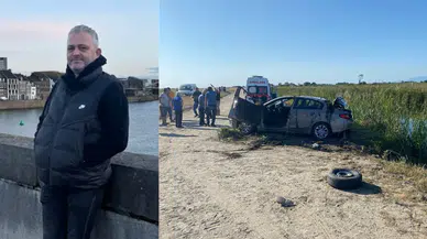 Samsun'da otomobil sulama kanalına devrildi: 1 ölü!