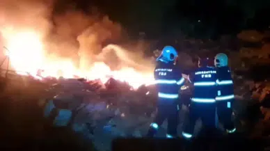 Bakü'de film stüdyosunda patlama! Yangın çıktı
