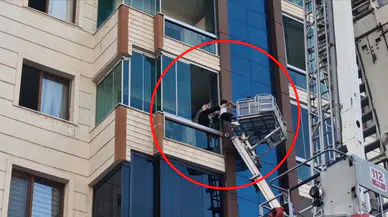 Yangın anında kendi canını hiçe saydı: Nakliyeci asansörle 3 saatte 35 kişiyi kurtardı