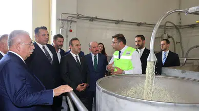 Bakan Fatih Kacır, Çorum'da iki sanayi tesisini ziyaret etti