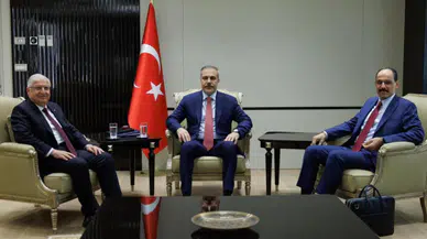 Bakan Fidan, Bakan Güler ve MİT Başkanı Kalın görüştü