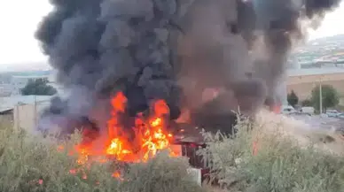 Bursa’da geri dönüşüm tesisinde yangın