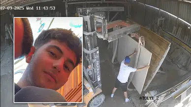 Muğla'da iş kazası can aldı: Mermer tablanın altında kalan 19 yaşındaki işçi hayatını kaybetti