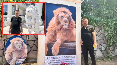 Antalya’da çiftçiye saldıran aslan vurulmuştu: Sahibi bahçeye temsili mezar yaptı