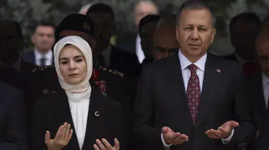 Bakan Yerlikaya ve Göktaş, 15 Temmuz Şehitliği'ndeki anma töreninde!