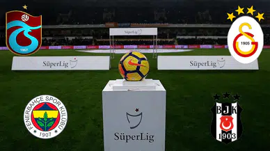 Süper Lig'de derbi haftaları belli oldu