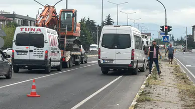 Düzce'de kahreden kaza: Minibüsün çarptığı bisikletli can verdi