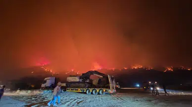 Karabük-Ankara kara yolu çift yönlü olarak ulaşıma kapandı