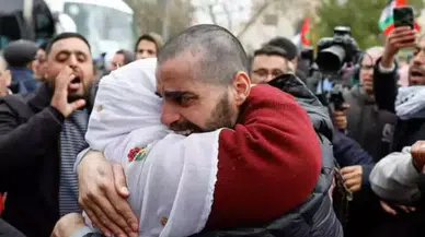 İsrail zulmüne maruz kalan 14 Filistinli esir serbest bırakıldı