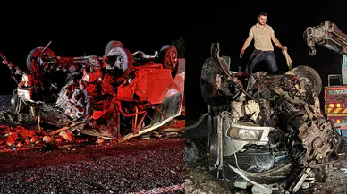 Nevşehir'de minibüs ile otomobil çarpıştı: 2'si ağır 5 yaralı!