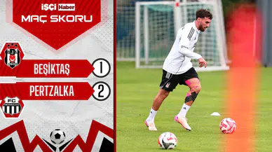 Beşiktaş'tan tatsız bir prova daha!