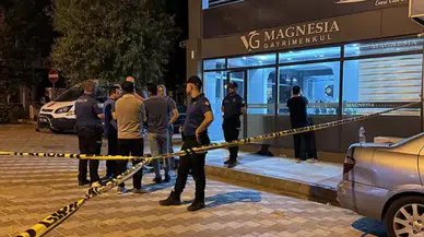 Manisa'da emlak ofisinde silahlı kavga: 1 ölü, 3 yaralı!