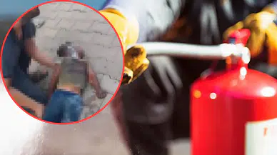 Kahramanmaraş'ta konteyner yangını