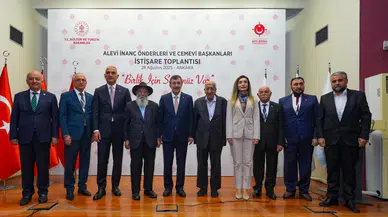 Cevdet Yılmaz ve Bakan Ersoy Alevi inanç önderleriyle buluştu!