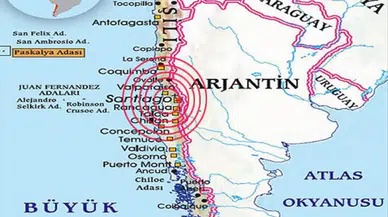 Şili'de 7,5 büyüklüğünde deprem!