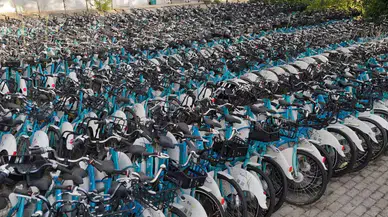 İBB'nin bisiklet mezarlığına tepki! 'CHP zihniyeti böyle bir zihniyet'