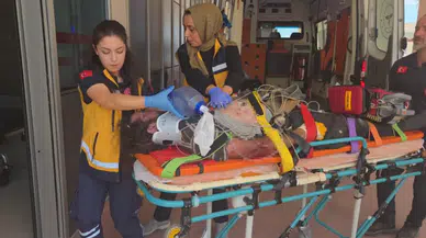 Bursa'da cami inşaatında feci kaza!