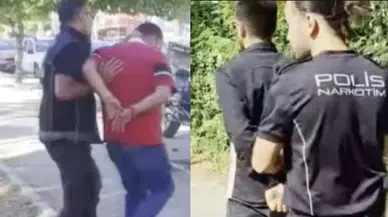 Uyuşturucu içecekken yakalandı! 'Sadece kullanıcıyım' dedi