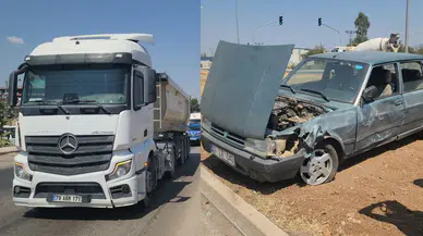 Hatay'da tır ve Tofaş çarpıştı: 2 kişi yaralandı!