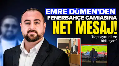 Emre Dümen'den Fenerbahçe camiasına net mesaj