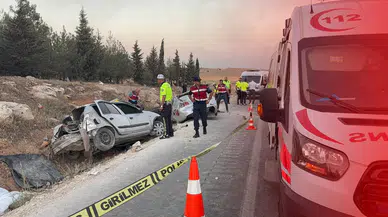 Gaziantep'te 3 kişinin hayatını kaybettiği kazaya ait görüntüler ortaya çıktı!