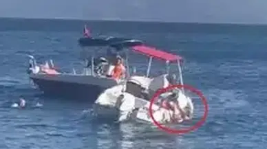 Yalova'da sürat teknesinin çarptığı kadın ağır yaralandı!