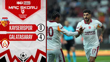 Galatasaray, Kayserispor deplasmanında farklı kazandı!