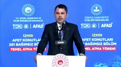 Bakan Murat Kurum: İzmir’de afet konutlarıyla yaraları sarıyoruz
