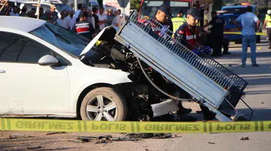 Anne ve oğlu kazada öldü