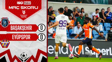 Başakşehir-Eyüpspor maçında gol sesi çıkmadı
