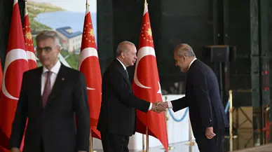 Cumhurbaşkanı Erdoğan 30 Ağustos Zafer Bayramı tebriklerini kabul etti