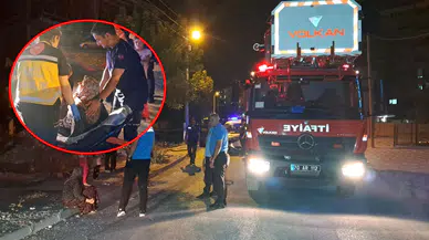 Akıl sağlığı yerinde olmayan şahıs 78 yaşındaki annesini darp etti!