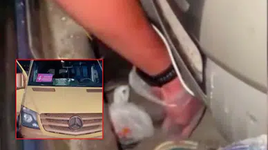 Esenyurt'ta bir minibüsün vites kutusunda uyuşturucu ele geçirildi!