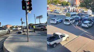 Silivri'de korkunç kaza: Motosiklet ile otomobil çarpıştı! 1 ölü