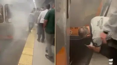 Yenikapı-Kirazlı metro hattında yangın!