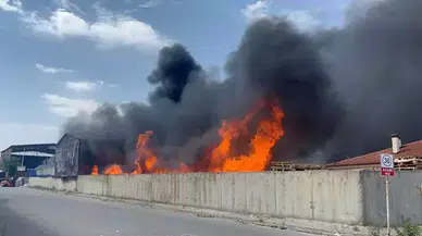 Eskişehir’de fabrika yangını: Alevler 2 fabrikaya daha sıçradı