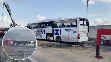 Kuzey Marmara Otoyolu'nda yolcu otobüsü kaza yaptı: Çok sayıda ölü ve yaralı!