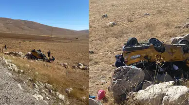 Sivas'ta otomobil şarampole uçtu: 1 ölü, 2 yaralı!