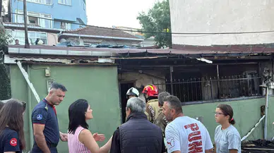 Sarıyer’de gecekondu yangını: İki kardeş ağır yaralandı
