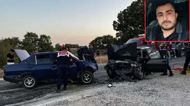 Bursa'da iki otomobil kafa kafaya çarpıştı: 1 ölü