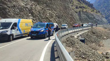 Artvin Yusufeli'de heyelan meydana geldi!