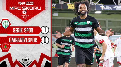 Serik Spor, Ümraniyespor karşısında 3 puanı tek golle aldı