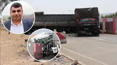 Kardeşinin sürdüğü tıra çarptı, ölüm onları ayırdı!