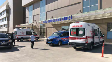 Erzincan'da üzerlerine taş düşen 2 işçi yaralandı!